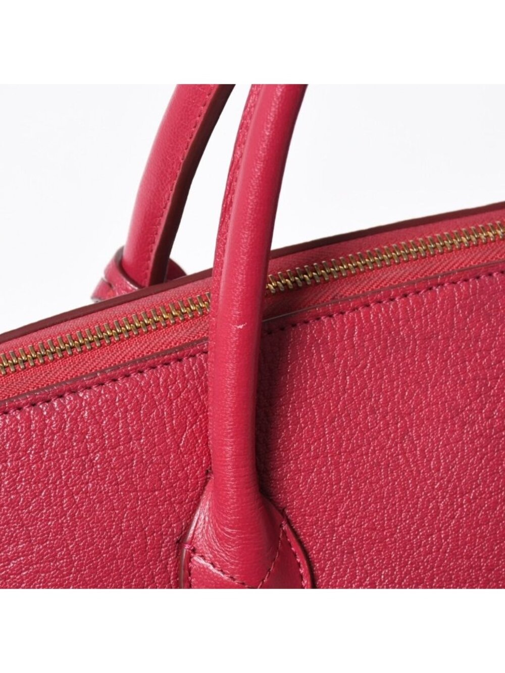 Louis Vuitton Automatic Marble Handbag Gray Leather Raspberry - Picture 7 of 16